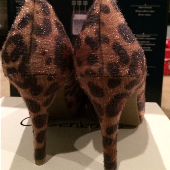 Olsenboye leopard furry heels - Picture 4 of 4